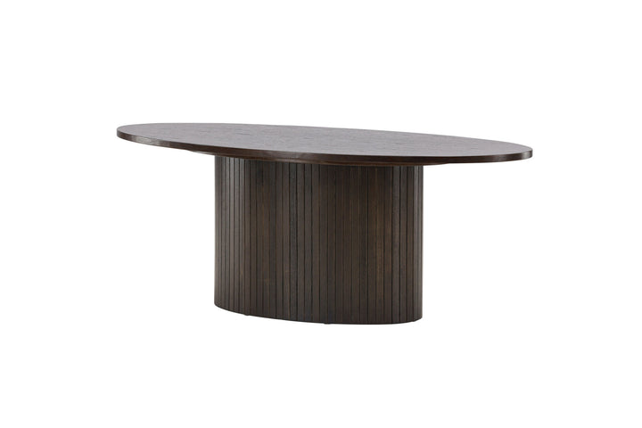 Venture Home Bianca Oval Sofa Table  -  / Mocca