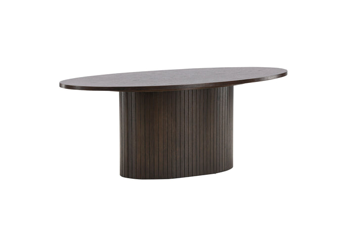 Venture Home Bianca Oval Sofa Table  -  / Mocca