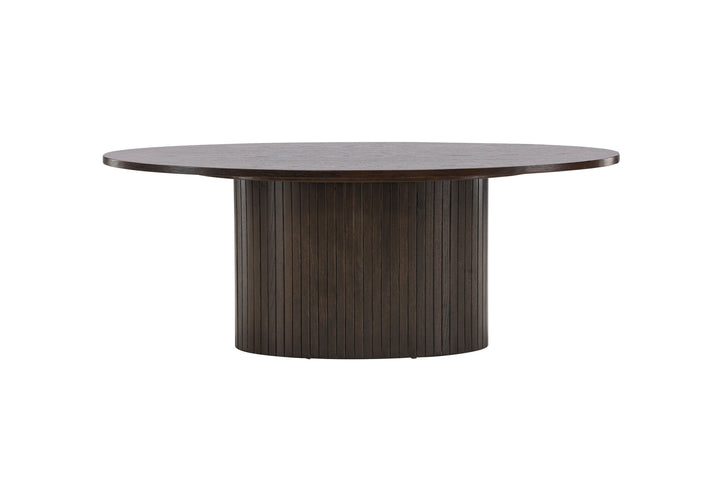 Venture Home Bianca Oval Sofa Table  -  / Mocca