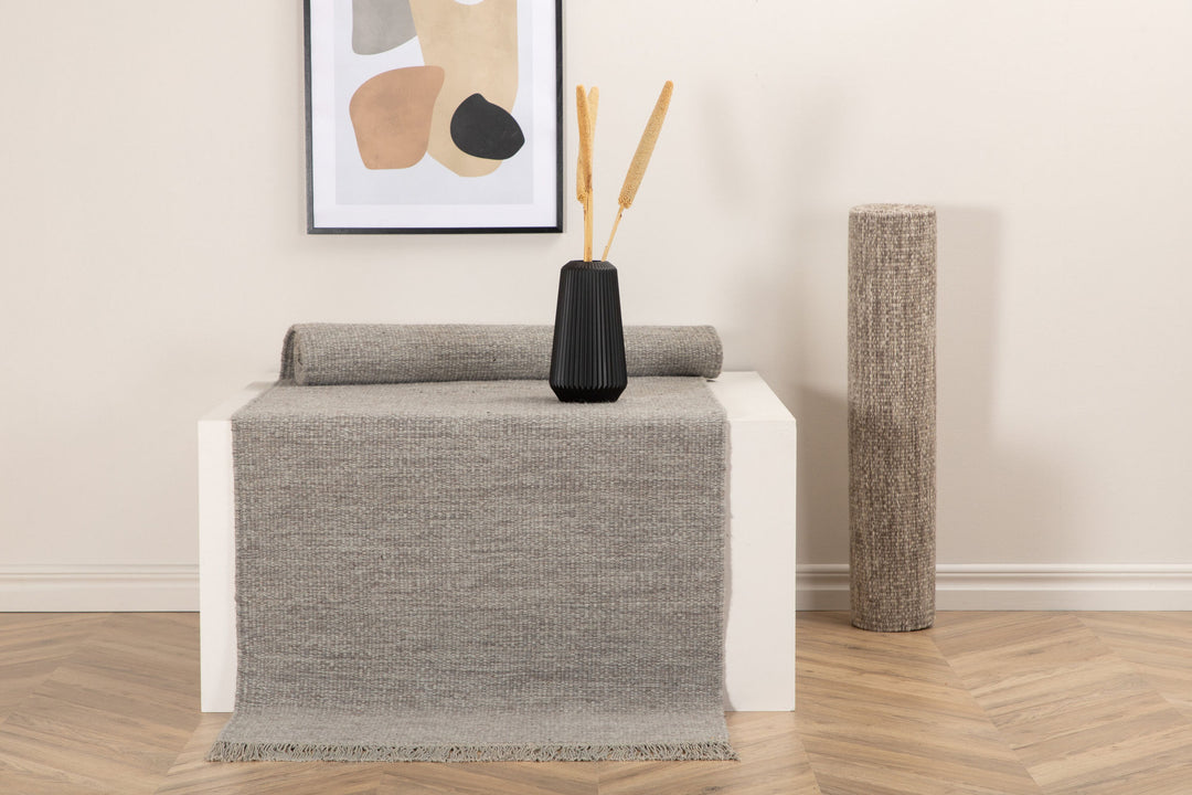 Venture Home Cyrus Wool Carpet - 80*250- Grey