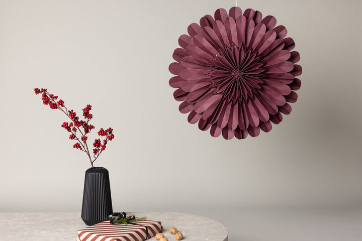 Venture Home Järvsön ø60 Pendant Lamp - Dark red /