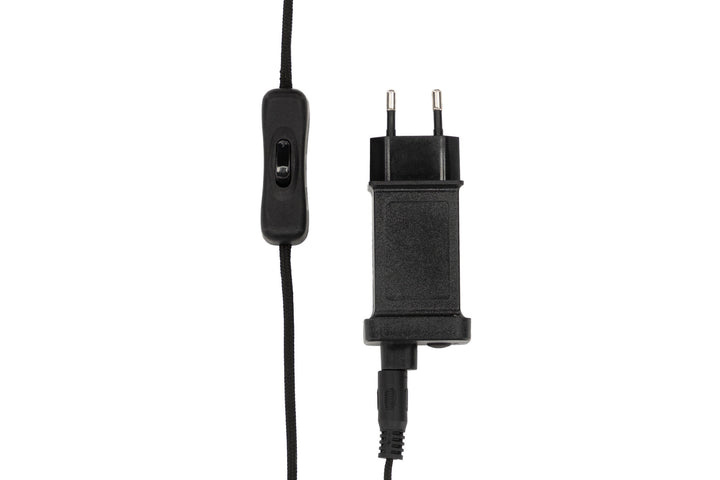 Venture Home Kungsberget 77cm Table Lamp - Black wood  /  Black Metal