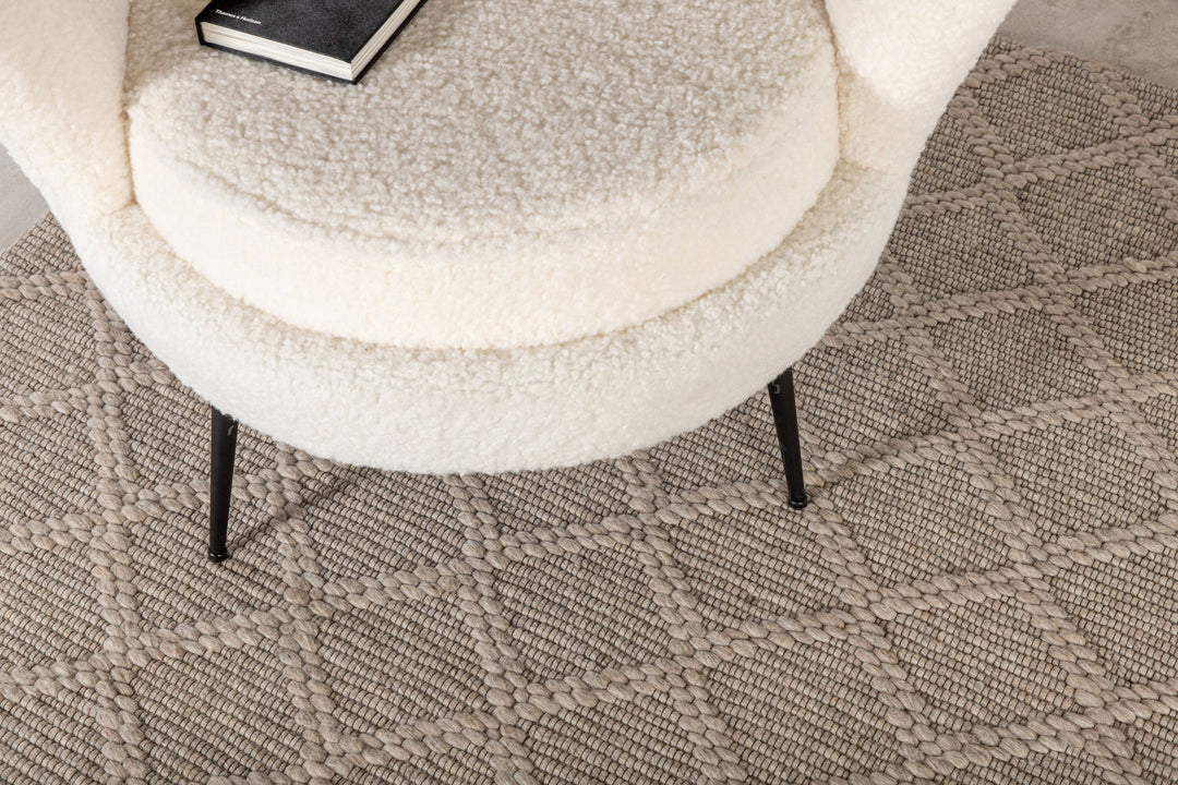 Venture Home Cloudy Wool Carpet - 160*230- Beige