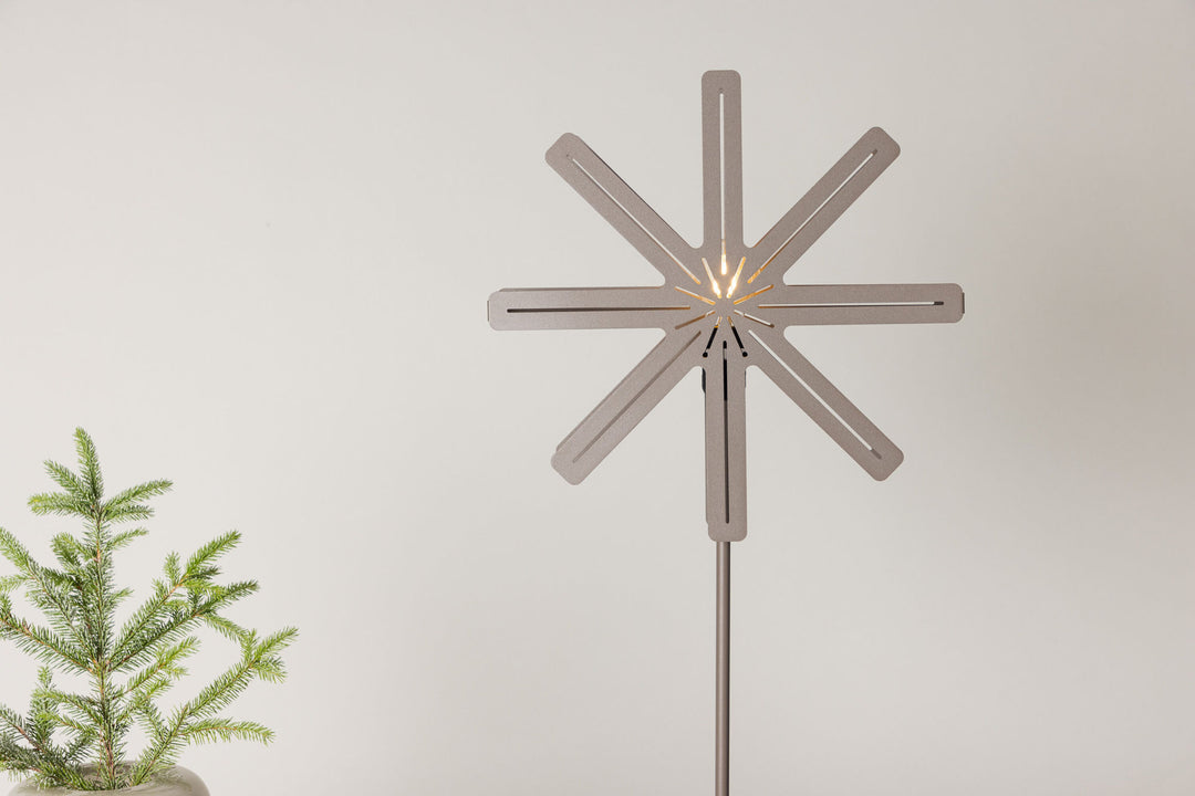 Venture Home Säfsen 40cm Floor Lamp - Mocca /