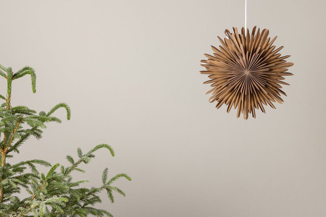 Venture Home Sälen 35cm Pendant Lamp - Brown /  Brown