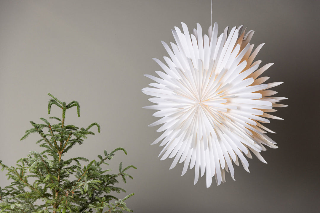 Venture Home Sälen 100cm Pendant Lamp - White /  White