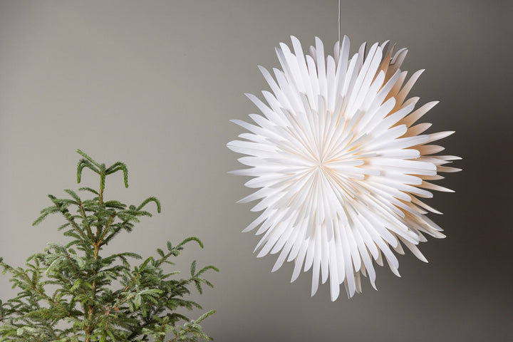 Venture Home Sälen 100cm Pendant Lamp - White /  White