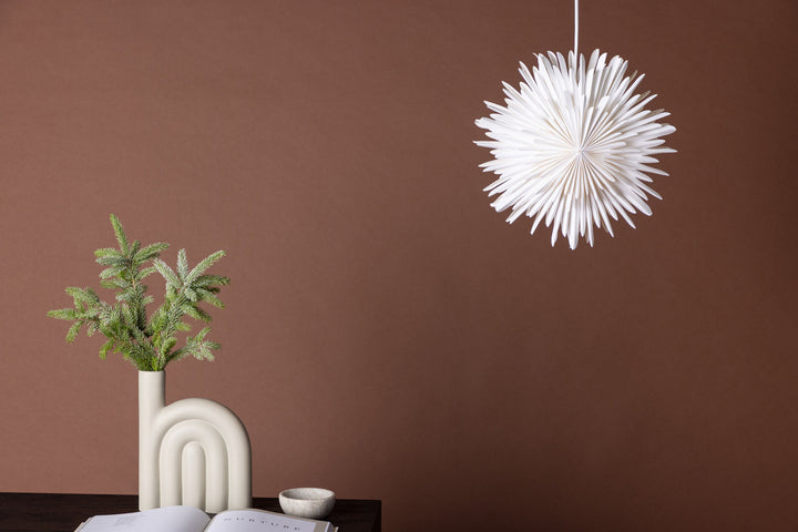 Venture Home Sälen 35cm Pendant Lamp - White /  White