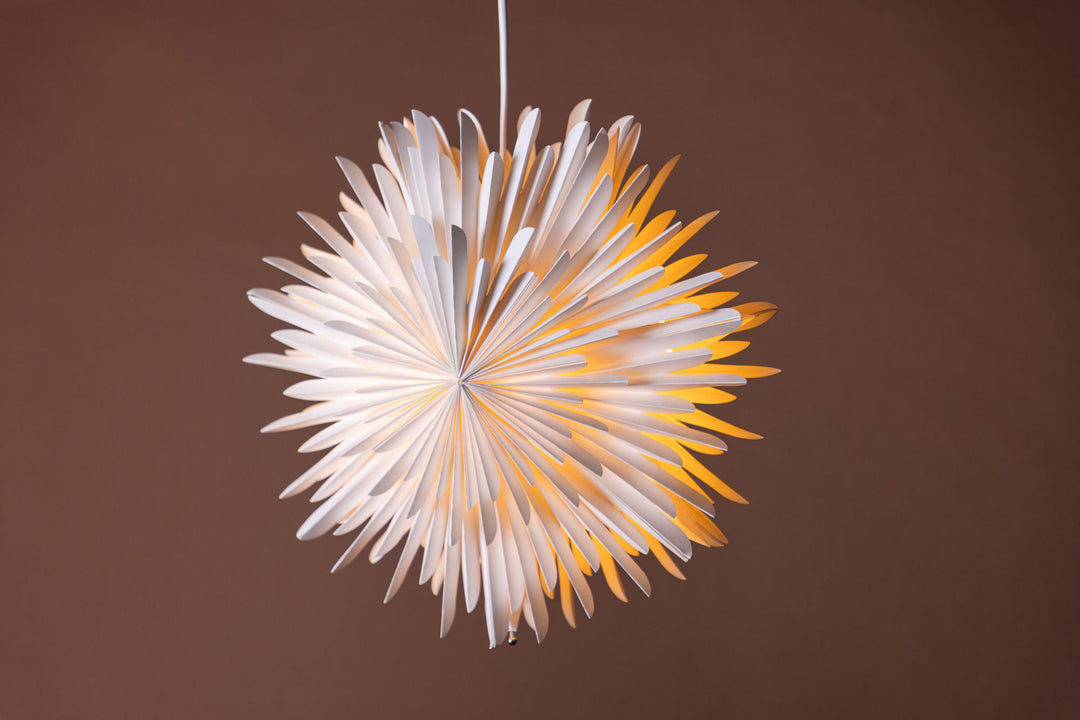 Venture Home Sälen 35cm Pendant Lamp - White /  White