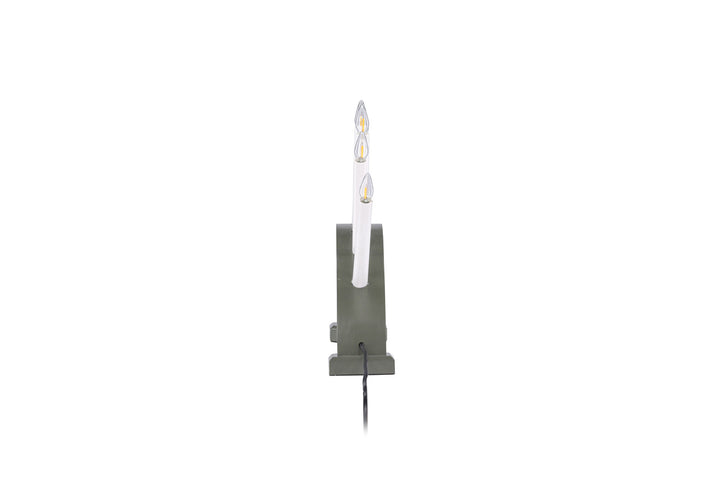 Venture Home Kebnekaise 55cm Table Lamp - Green /  White