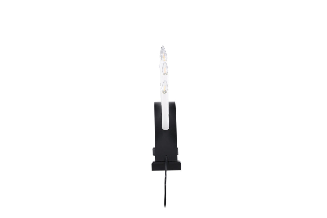 Venture Home Kebnekaise 55cm Table Lamp - Black /  White