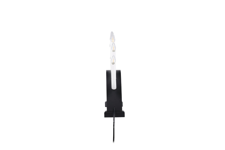 Venture Home Kebnekaise 55cm Table Lamp - Black /  White