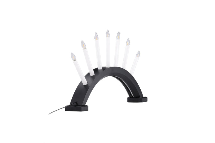Venture Home Kebnekaise 55cm Table Lamp - Black /  White
