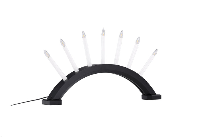Venture Home Kebnekaise 55cm Table Lamp - Black /  White