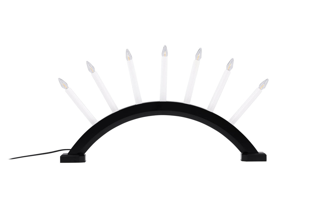 Venture Home Kebnekaise 55cm Table Lamp - Black /  White