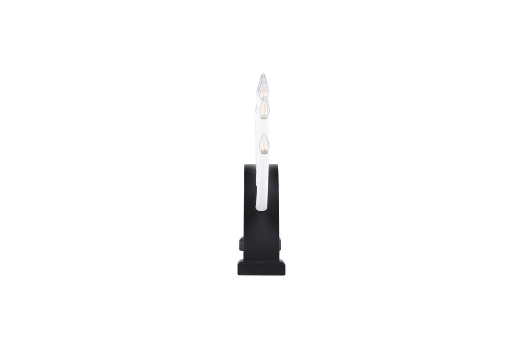 Venture Home Kebnekaise 55cm Table Lamp - Black /  White