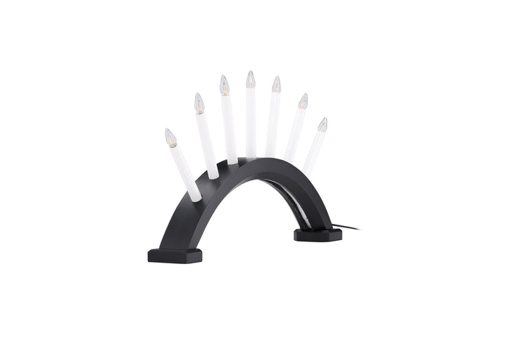 Venture Home Kebnekaise 55cm Table Lamp - Black /  White