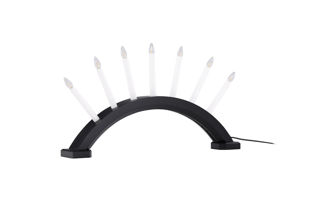 Venture Home Kebnekaise 55cm Table Lamp - Black /  White