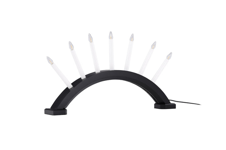 Venture Home Kebnekaise 55cm Table Lamp - Black /  White