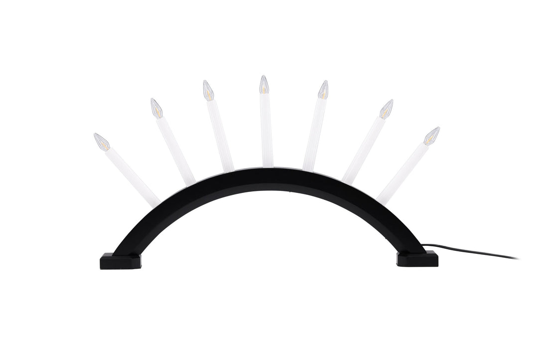 Venture Home Kebnekaise 55cm Table Lamp - Black /  White
