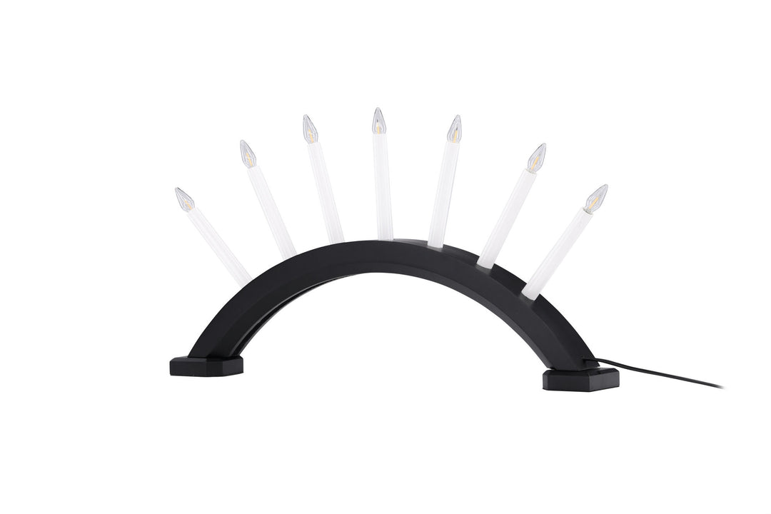 Venture Home Kebnekaise 55cm Table Lamp - Black /  White