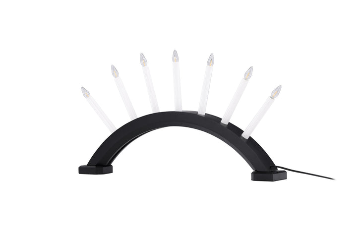 Venture Home Kebnekaise 55cm Table Lamp - Black /  White