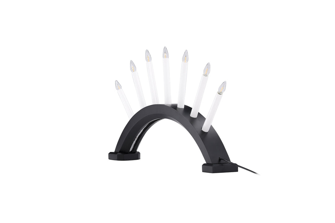 Venture Home Kebnekaise 55cm Table Lamp - Black /  White
