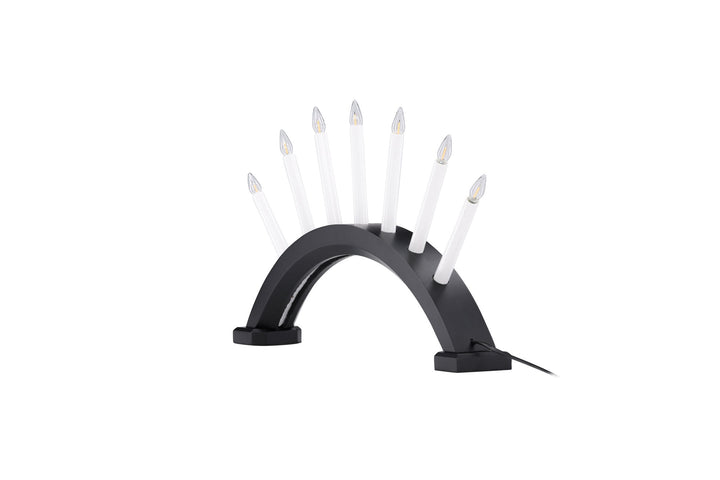 Venture Home Kebnekaise 55cm Table Lamp - Black /  White