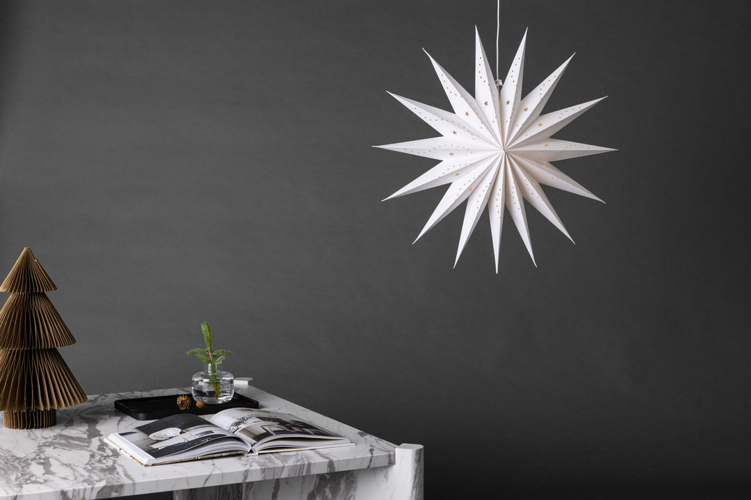 Venture Home Lindvallen 60cm Pendant Lamp - White  /  White