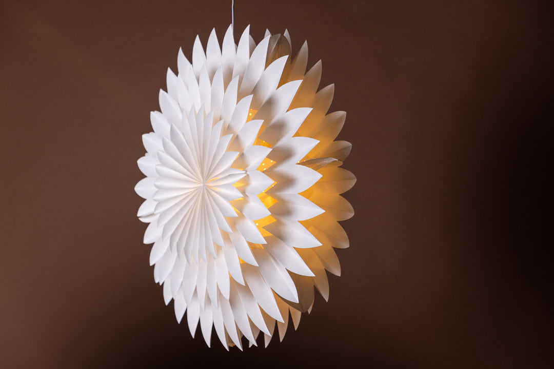 Venture Home Storlien 80cm Pendant Lamp - White /  White