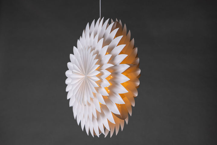 Venture Home Storlien 60cm Pendant Lamp - White /  White