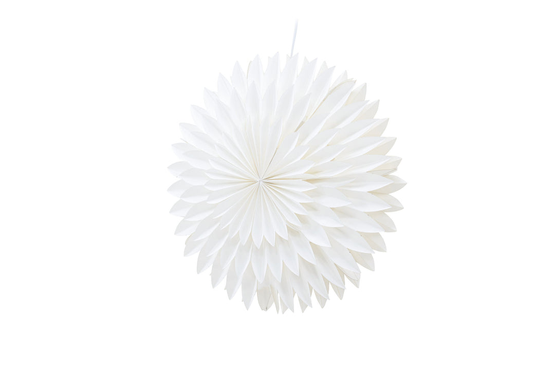 Venture Home Storlien 46cm Pendant Lamp - White /  White