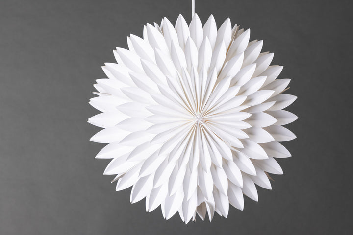 Venture Home Storlien 46cm Pendant Lamp - White /  White