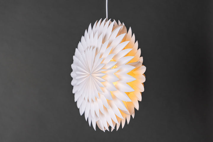 Venture Home Storlien 46cm Pendant Lamp - White /  White