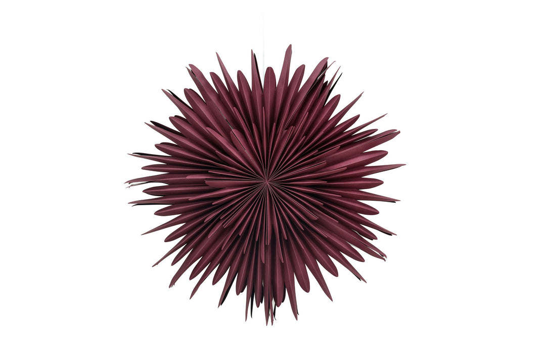 Venture Home Sälen 80cm Pendant Lamp - Dark red /  Dark red