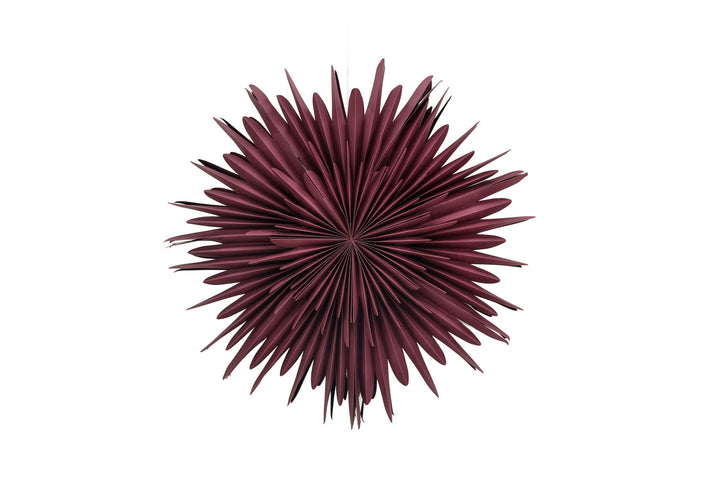 Venture Home Sälen 80cm Pendant Lamp - Dark red /  Dark red