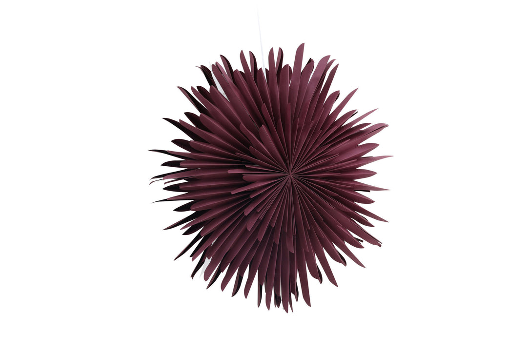 Venture Home Sälen 80cm Pendant Lamp - Dark red /  Dark red