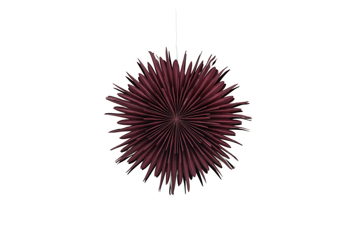 Venture Home Sälen 60cm Pendant Lamp - Dark red /  Dark red