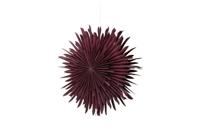 Venture Home Sälen 60cm Pendant Lamp - Dark red /  Dark red