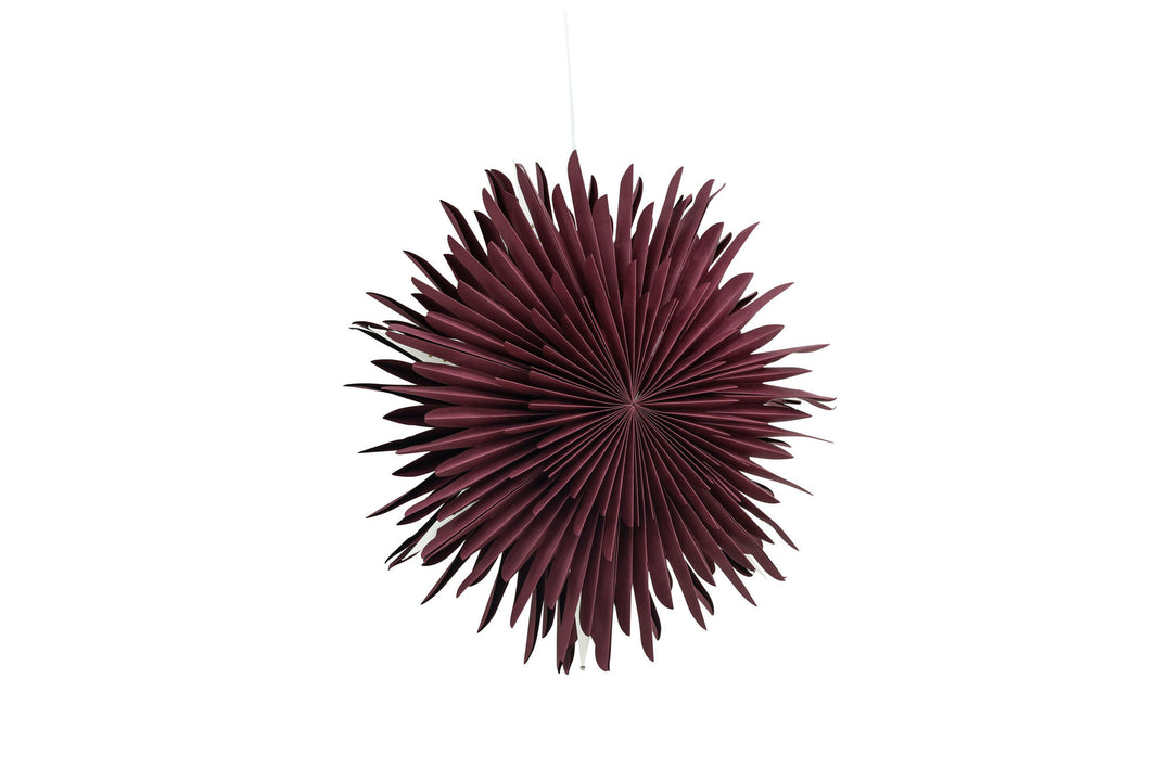 Venture Home Sälen 60cm Pendant Lamp - Dark red /  Dark red
