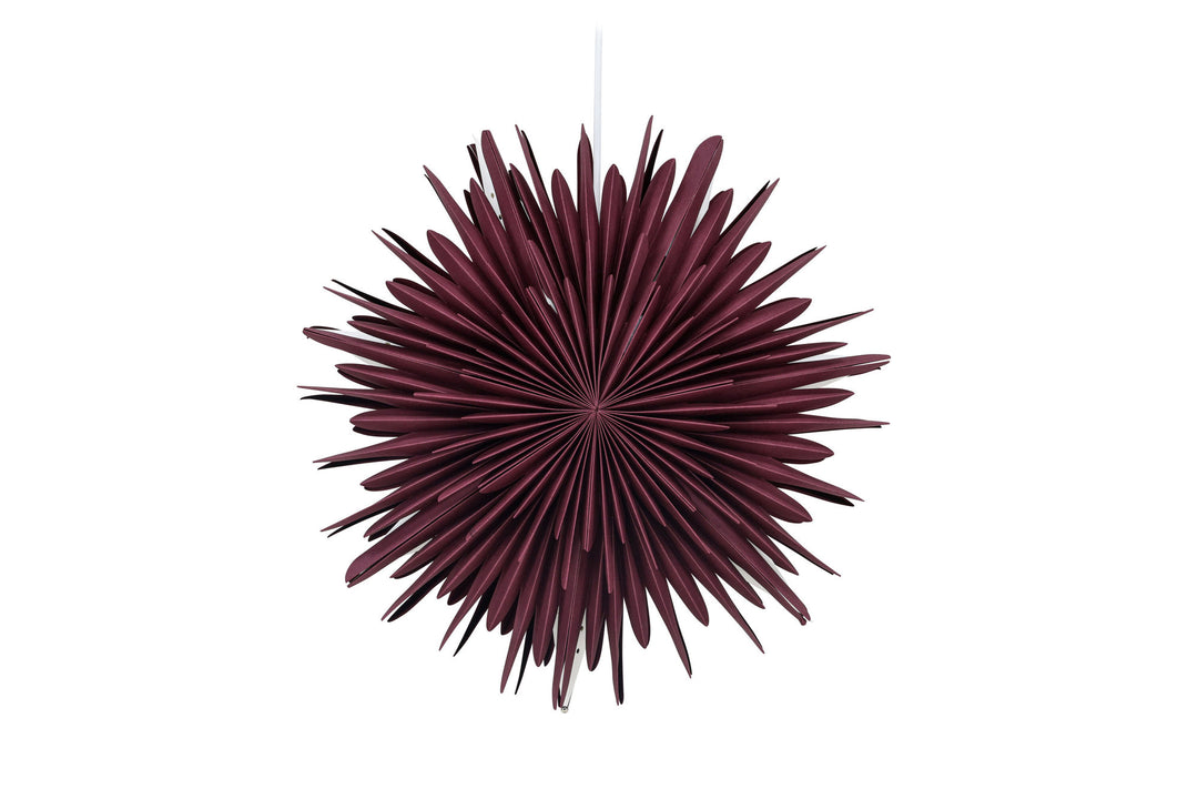 Venture Home Sälen 46cm Pendant Lamp - Dark red /  Dark red