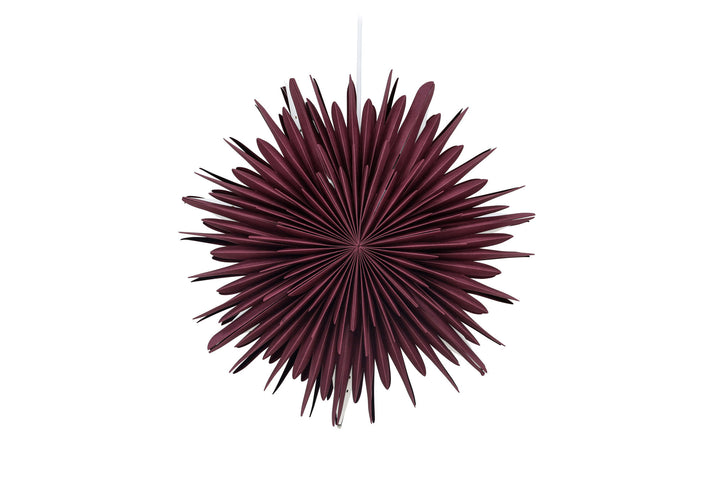 Venture Home Sälen 46cm Pendant Lamp - Dark red /  Dark red