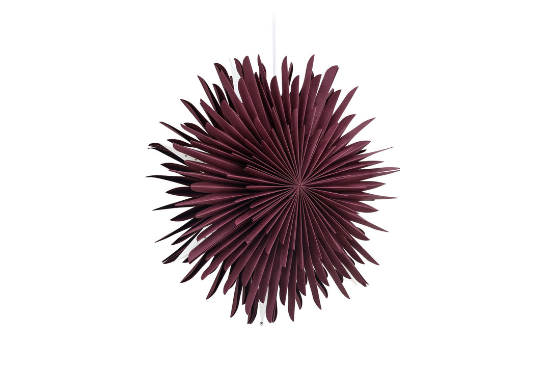 Venture Home Sälen 46cm Pendant Lamp - Dark red /  Dark red