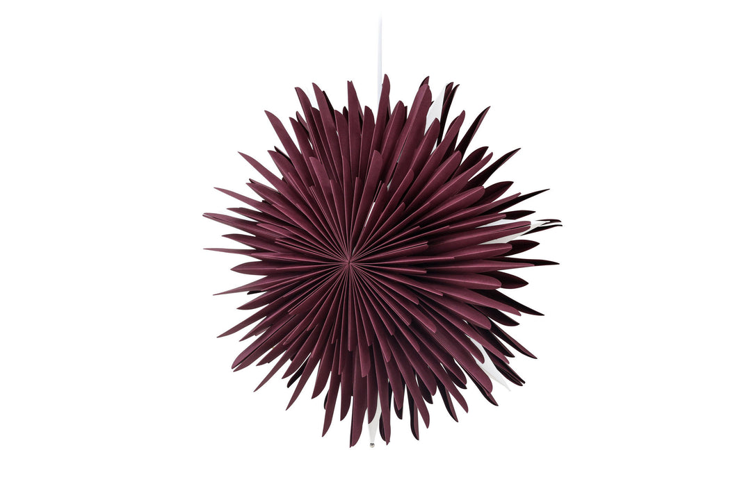 Venture Home Sälen 46cm Pendant Lamp - Dark red /  Dark red