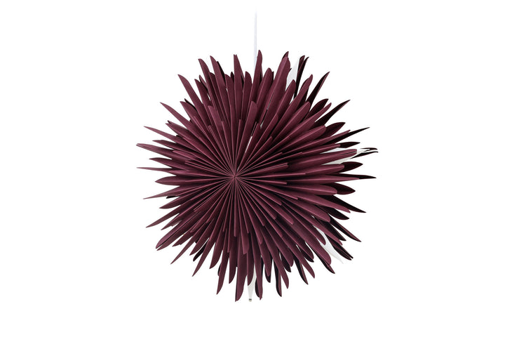 Venture Home Sälen 46cm Pendant Lamp - Dark red /  Dark red