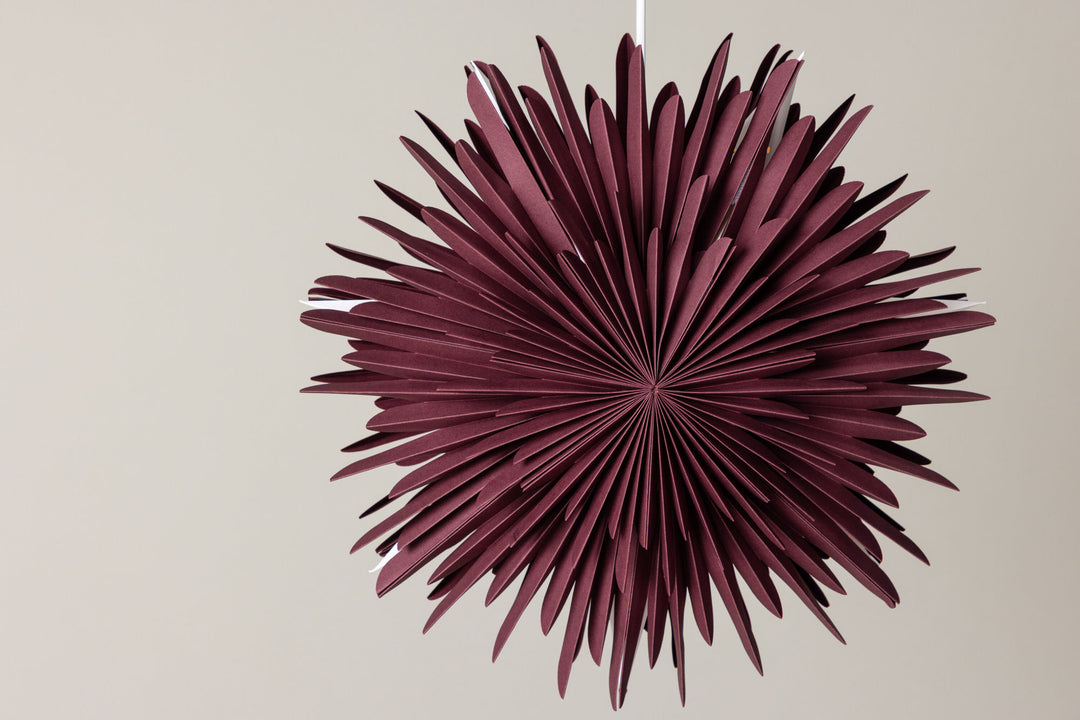 Venture Home Sälen 46cm Pendant Lamp - Dark red /  Dark red