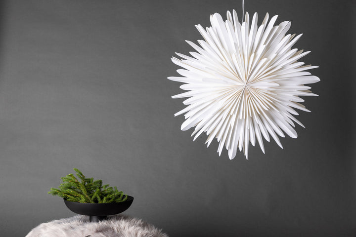 Venture Home Sälen 80cm Pendant Lamp - White /  White