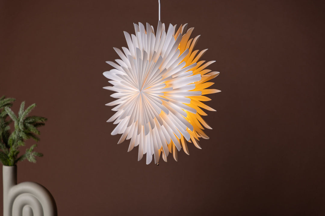 Venture Home Sälen 46cm Pendant Lamp - White /  White