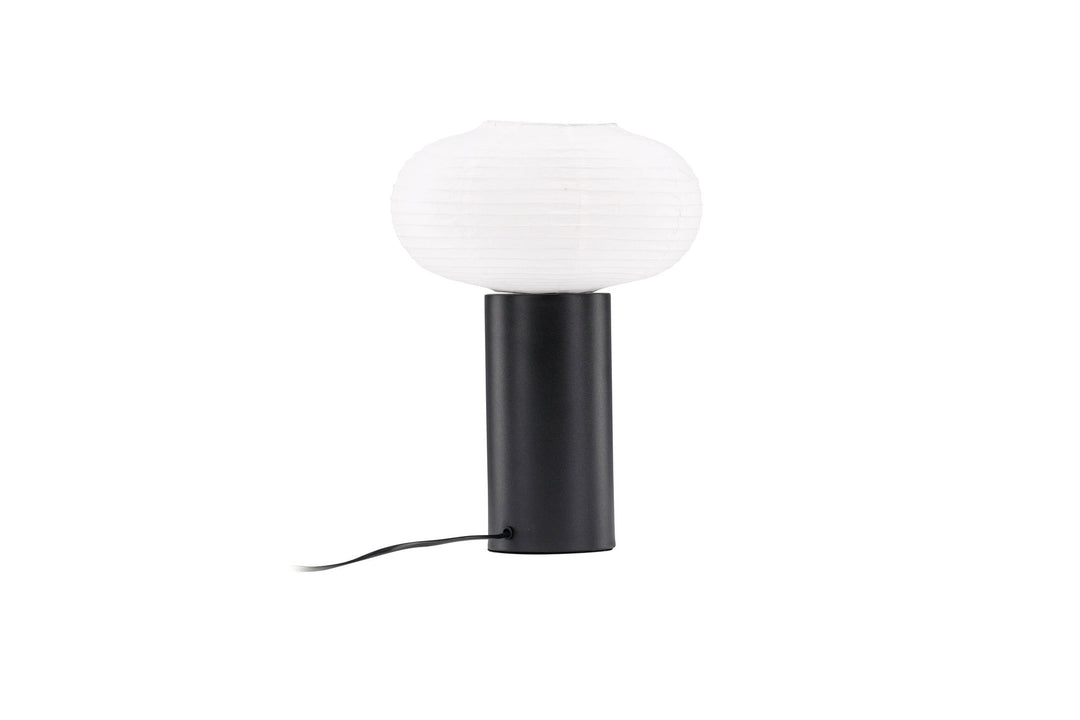 Venture Home Hovfjället 25cm Table Lamp - Black /  Rice Paper