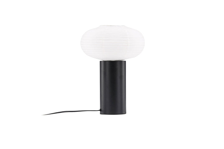 Venture Home Hovfjället 25cm Table Lamp - Black /  Rice Paper